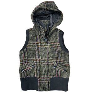 Buckle Daytrip Removable Hooded Wool Vest Women’s M Grunge Skater Casual Jacket